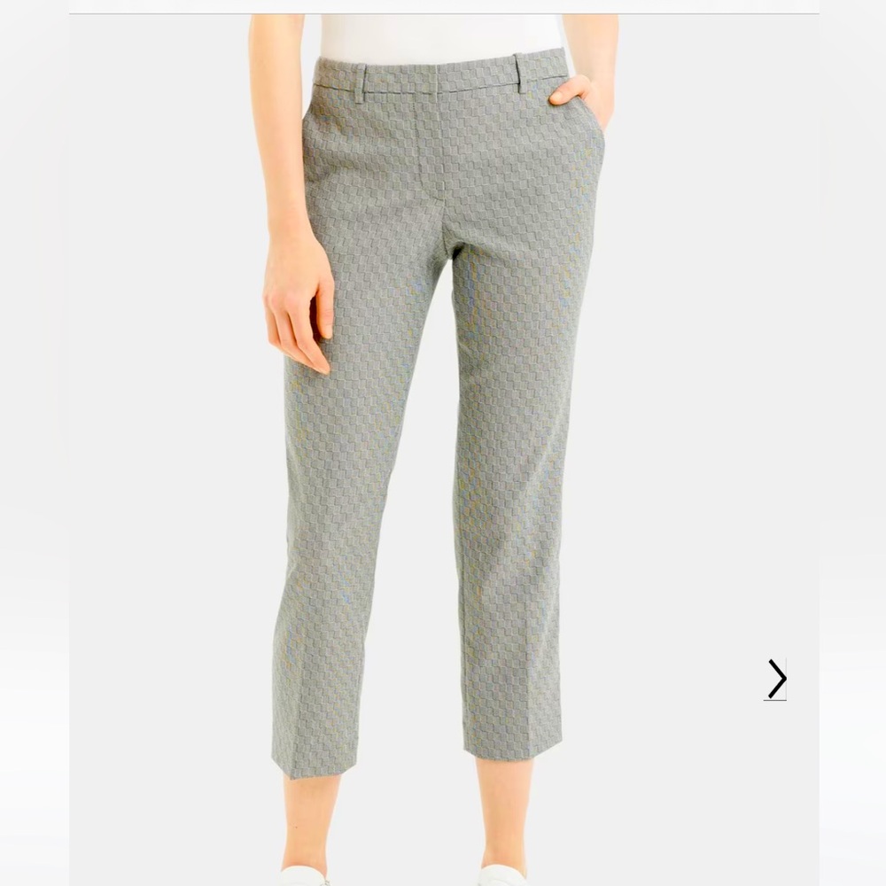Theory Tailored Trouser in Optical Wool